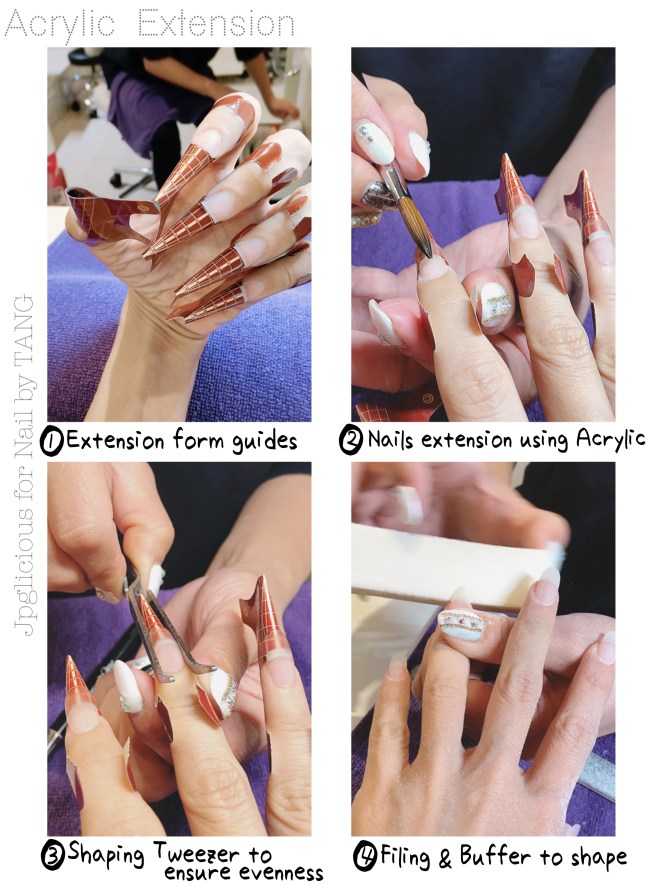 Nail by TANG Crystal X Galaxy Acrylic Extension Gel Mirror Nails Feb 2017 - Jpglicious (13)