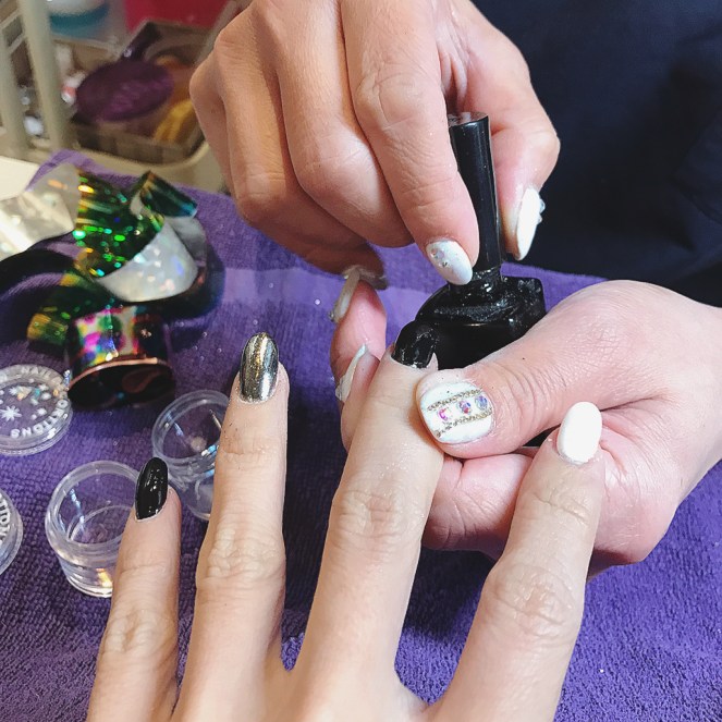 Nail by TANG Crystal X Galaxy Acrylic Extension Gel Mirror Nails Feb 2017 - Jpglicious (4)