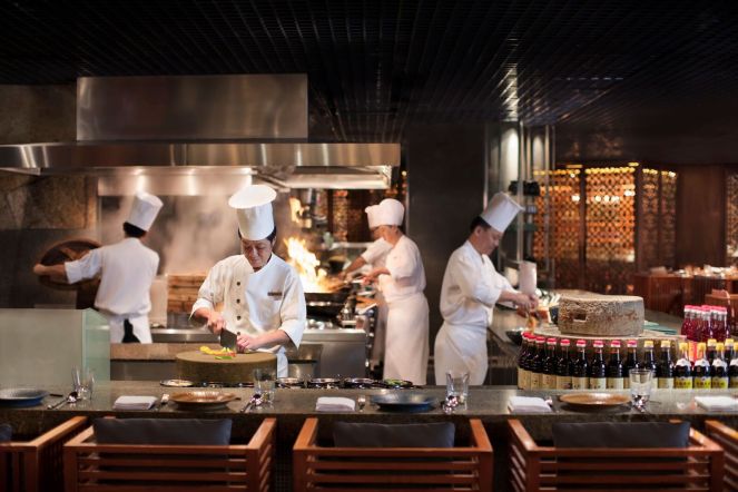 Grand Hyatt Singapore - mezza9 - Live Kitchen